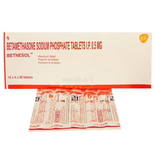 betnesol tablet 20's